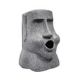 thumbnail image 1 of Tissue Box Holder, Moai Sculpture Statue Figure Wet Dispenser for, 1 of 8