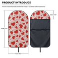 thumbnail image 7 of Uourmeti Heart-shaped Watermelon Print Terry Cloth Car Seat Cover Non-Slip Back Waterproof Car Seat Cover, Sweatproof Non Slip Car Seat Towel Cover Fit for SUVs Trucks Cars, 7 of 7