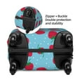 thumbnail image 3 of Bingfone Strawberries Luggage Cover Washable Suitcase Cover Protector Anti-scratch Suitcase cover Fits 18-32 Inch Luggage, 3 of 8