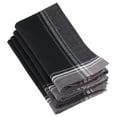 thumbnail image 2 of Saro Lifestyle 100% Cotton Stripe Border Design Table Napkins (Set of 4), 2 of 3