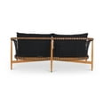 thumbnail image 4 of Moe's Home Collection Kuna Outdoor Sofa Black Wood Sofas, 4 of 6