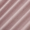 thumbnail image 2 of Sun Zero Roxy Generation Slub Texture Tacked Bow Semi-Sheer Tie Top Curtain Panel, 50"W x 63"L, Pink, 2 of 8