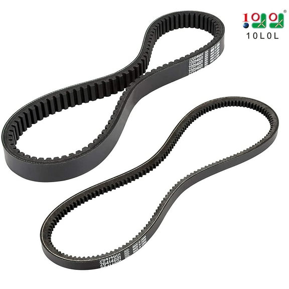 10L0L Golf Cart Drive Belt & Starter Belt for EZGO TXT Medalist Workhorse 1994-up 72054-G01,26414-G01