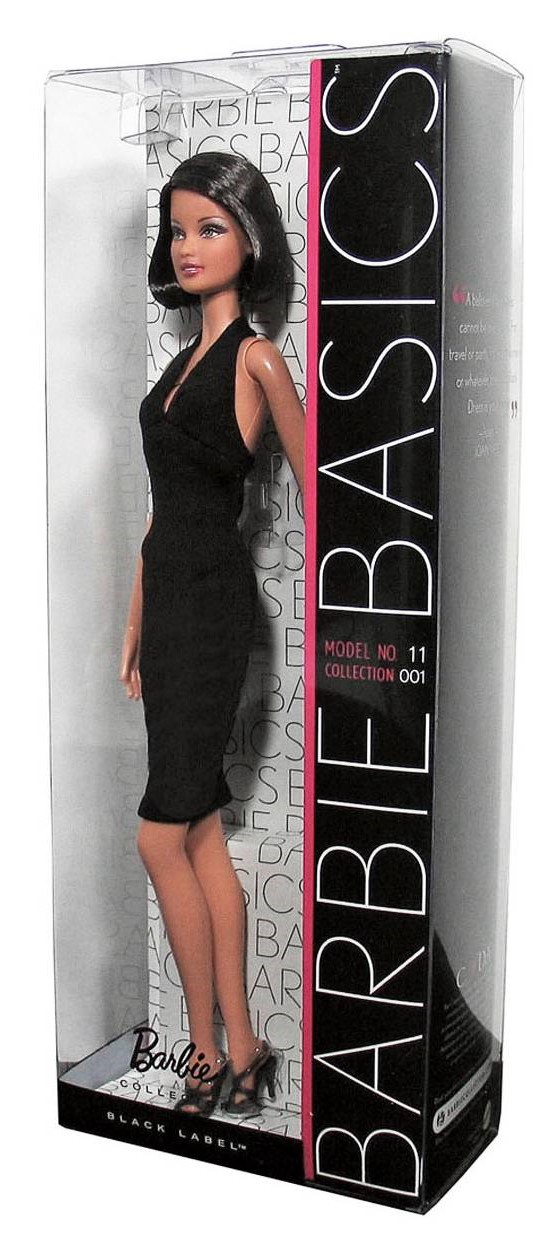 バービー ベーシック ブラックレーベル Mattel Barbie Basics Doll Model No. 11, Black Label