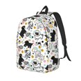 thumbnail image 2 of KLL Funny Puppy Print Travel Laptop Backpack - College Backpack Business Work Bag Nurse Bag Casual Daypack for Weekender Business Hiking -Medium, 2 of 6