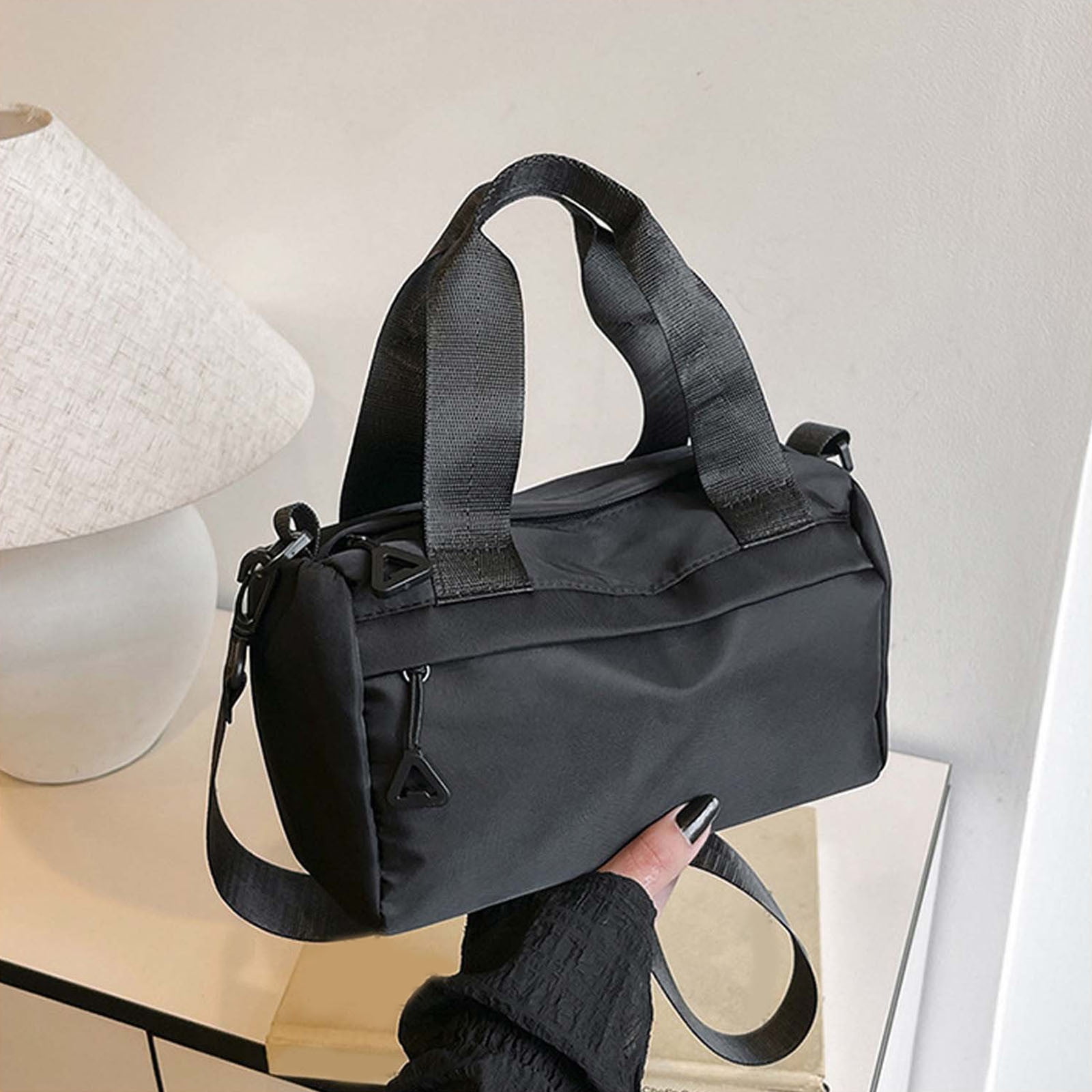 Lightweight Small Gym Bag for Women & Men, Mini Duffel Bag for Travel, Sports, Yoga, Swim, and Dance, Compact Carry-On Tote Bag for Women, Girls, and