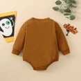 thumbnail image 4 of HIPYLO Boys Fall Outfits Newborn Thanksgiving Outfit Girl Baby Girl Outfits 3-6 Months New Born Onesie Baby Black Long Sleeve Onesie Girls Clothes, 4 of 8