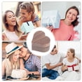 thumbnail image 4 of Wooden Ring Box Personalized Heart Shaped Ring Box for Proposal Engagement Wedding, 4 of 9