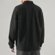 thumbnail image 5 of Sudaderas superiores Ropa de hombre japonesa Camiseta polo de talla grande para hombre Camiseta de una pieza empalmada de gran tamaño Moda Harajuku Manga larga Xl It, 5 of 5