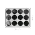 thumbnail image 2 of LEORX 1 Set Clear Lid Jewelry Box Acrylic Gemstone Display Collection Storage Box for Home Use, 2 of 8