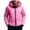 Hot Pink, variant on Chiccall Men's Puffer Jackets Lightweight Winter Outdoor Thermal Padded Jacket Full Zip Stand Collar Hooded Qulited Coat