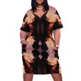 thumbnail image 1 of Vestido elegante con bolsillos sueltos Prince Pattern 4, vestidos de mujer en oferta, vestido largo para mujer, 1 of 6
