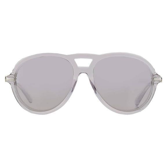 Moncler Peake Smoke Mirror Pilot Men's Sunglasses ML0288 20C 60