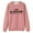Pink, variant on Shadoumai I Put My Book Down To Be Here Sweatshirt For Womens Fashion Casual Letter Printed Round Neck Long Sleeve Hoodie Top