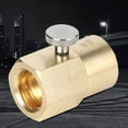 thumbnail image 2 of Adaptador de conector de recarga de CO2 Nikou para cilindro de agua y gaseosa CGA320 a TR21.4, 2 of 10