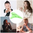thumbnail image 3 of Flute Ocarina Idea Regalo Navidad para Amante La Música E Instrumentos Principiantes Viento, 3 of 9