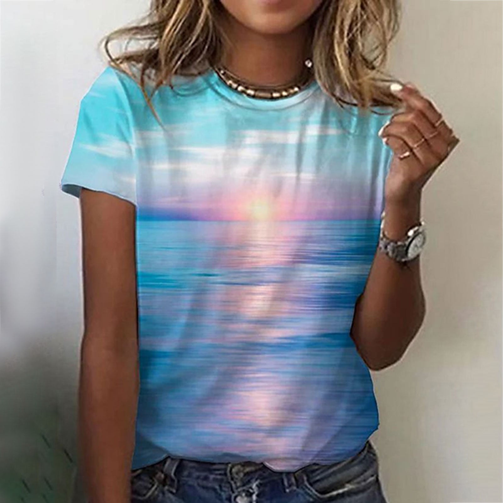 Casual tee shop shirts womens