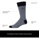 thumbnail image 3 of Calcetines de vestir Calvin Klein de algodón transpirable para hombre, paquete de 8, color marrón, 3 of 7