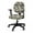 Aztec Ethnic Cow Print, variant on Highland Cow Cactus Office Chair Cover 2 Piece Mid Back Chair Covers Stretchable Computer Chair Protector Easy to Clean Suitable for Most Decorating Styles Decorating Old Chairs
