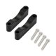 thumbnail image 1 of Kit de soporte espaciador de guardabarros delantero negro para guardabarros de 21 '' 23 '' 26 '' compatible con modelos Harley Touring Electra Glide Road King Street Glide FLT FLH 1997-2013, 1 of 5