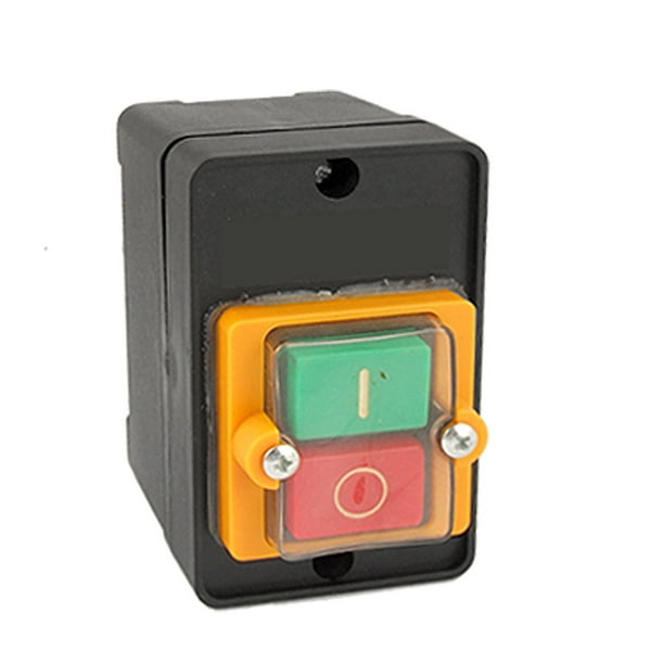 Power Tool 440V 10A OnOff Start Stop Push Button Switch 6 Screw Terminals