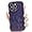 Purple, variant on Compatible with iPhone 11 Pro Case for Women/Girls, Cute Wave Edge Water Ripples Back Cover Soft TPU Shockproof Case for iPhone 11 Pro, Black