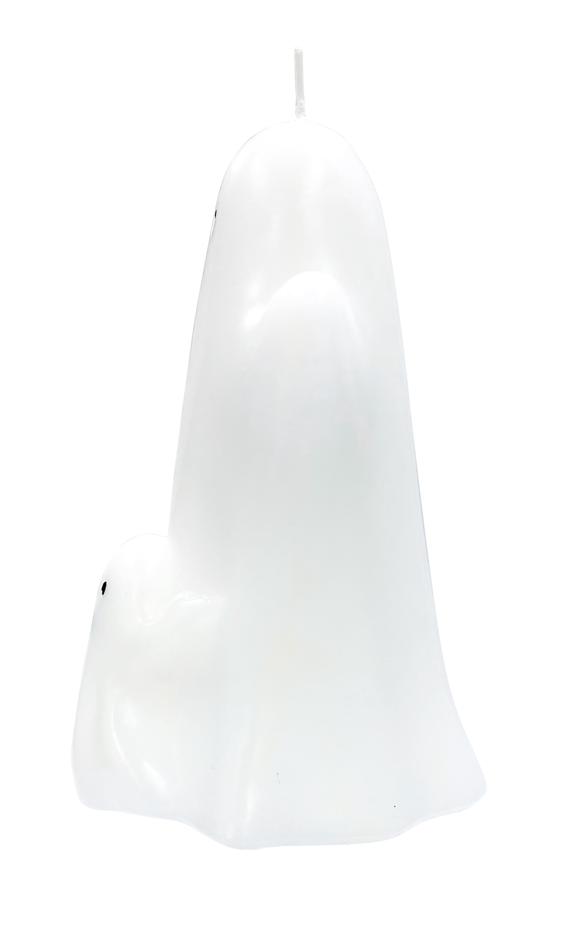 Mainstays Unscented Ghost Candle, 6.4 inches, White