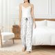 thumbnail image 4 of Balery Bunny And Bird Pantalones de pijama para mujer, pijamas ultraligeros, pantalones de estar por casa-Small, 4 of 6