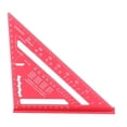 thumbnail image 3 of Woodworking Measuring Tools, Anti Rust Electrophoretic Paint Process Woodworking  Aluminum Alloy  For Furniture Red, 3 of 8