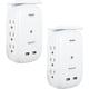 thumbnail image 1 of Protector contra sobretensiones Philips SPS6026WA/37 6 salidas 2-USB 450J, 1 of 6