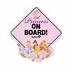 Disney Princess Little Racer on Board Sign