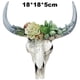 thumbnail image 2 of Decoración de pared de resina Bull Tau, animal 3D simulado para decoración de oficina en casa, 2 of 5