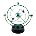 thumbnail image 2 of Luzkey Motion Movement Swing Balls Science Kit Educational Solar System Ornamental Art for Table Centerpiece green, 2 of 8
