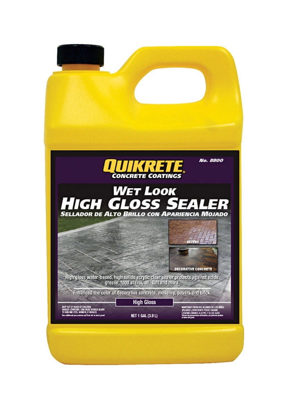 Quikrete High Gloss Sealer wet look gal