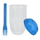 thumbnail image 1 of Recipiente Para Coctelera De Ensalada, Tazas De Ensalada De Frutas Y Verduras Para Mantenerse En Forma, Conveniente Para Los Estudiantes Para Viajar Fugacal Azul, 1 of 8