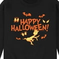 thumbnail image 3 of Dr. Seuss - Happy Halloween Eyes - Men's Crew Neck Fleece Pullover, 3 of 6