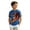 Blue-01, variant on Football Jersey Junior Canada Breathable Mesh Athletic Short Sleeve Jersey Jersey Shirt Green 7-8 Years