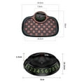thumbnail image 6 of Car Dashboard Non-Slip Mat with Phone Holder Parking Number Plate Spot, 6 of 8