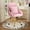 Pink, variant on FervorFurn Home Office Chair, Velvet Makeup Vanity Chair, Comfy with Adjustable Swivel Wheels, for Living Room, Bedroom, Blue