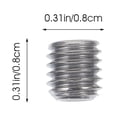 thumbnail image 2 of LEEYNEER 1 Set Replacement Set Screw Assortment Bathroom Fixture Hex Screw Grub Screw, 2 of 6