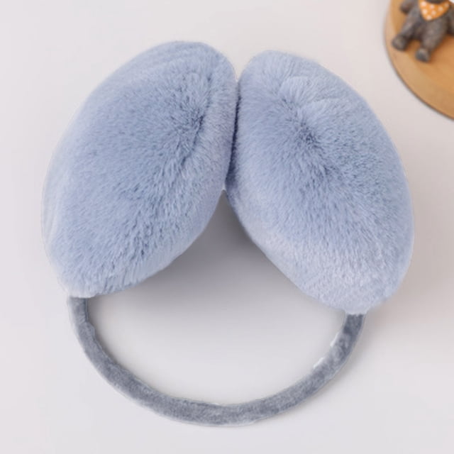 Cache-oreilles d'Hiver Mignons pour Femmes Cache-Oreilles en Peluche Chauds