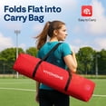 thumbnail image 4 of SPECSTAR 7x7Ft Baseball Softball Practice Net with Batting Tee and Carry Bag for Hitting Pitching, Red, 4 of 11
