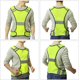 thumbnail image 4 of Chaleco reflectante para correr o andar en bicicleta (mujeres y hombres, con bolsillos, equipo para trotar, andar en bicicleta, caminar) Cintura ajustable Sincero Hogar, 4 of 5