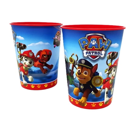 Paw Patrol Marshall Rubble & Friends 16oz. Stadium Party Favor Cups - Pack of 2