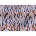 thumbnail image 4 of oneOone Viscose Jersey Fabric Chevron Ikat Printed Craft Fabric BTY 60 Inch Wide, 4 of 5