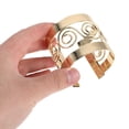 thumbnail image 4 of unbranded 2Ud Brazaletes Punk Dorados Ajustables Con Hueco Y Estilo Bohemio, 4 of 6