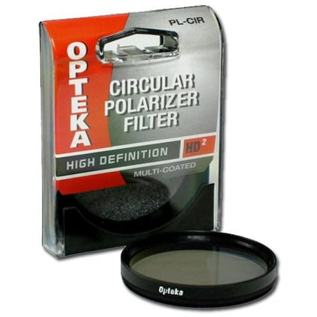 Opteka 77mm High Definition II Multi-Coated Circular Polarizing Glass Filter - Works with the following Canon Lenses - 24-105MM, 10-22MM, 17-40MM and NIKON 28-300, 18-300 DSLR Zoom