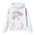 thumbnail image 2 of shqvo Graphic Hoodies For Teen Girls Trendy Y2K Cute Long Sleeve Letter Print Sweatshirts Pullover Tops With Pockets, 2 of 3