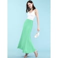 thumbnail image 5 of Made by Johnny Women's Fold-Over Maxi Skirt XXL MINT, 5 of 6