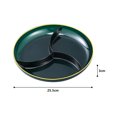 thumbnail image 2 of Food Tray Dried Fruit Plate Desktop Candy Tray Compartment Snack Storage Dish, 2 of 7